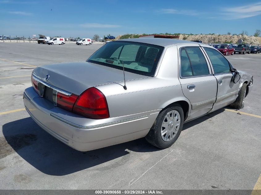 2005 Mercury Grand Marquis Gs VIN: 2MEFM74WX5X671401 Lot: 39090658