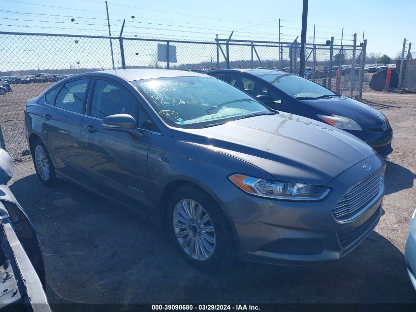 3FA6P0LU9ER390002 | 2014 FORD FUSION HYBRID