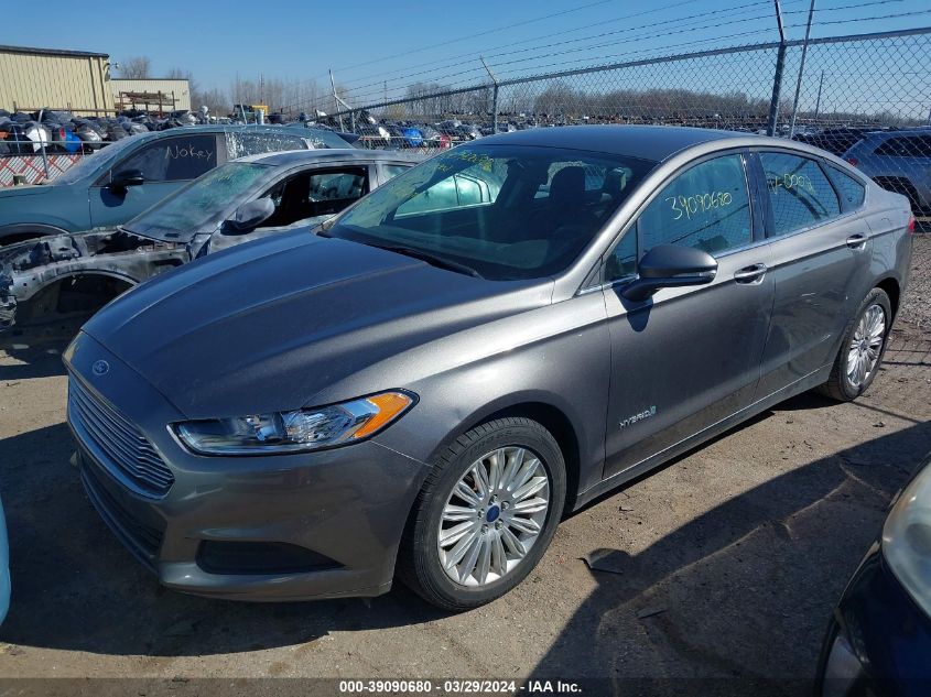 3FA6P0LU9ER390002 | 2014 FORD FUSION HYBRID