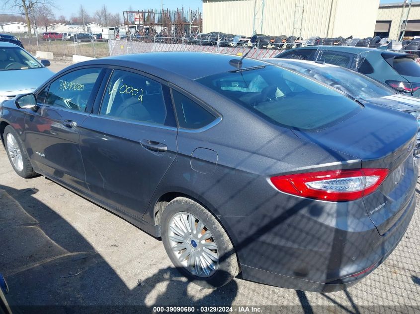 3FA6P0LU9ER390002 | 2014 FORD FUSION HYBRID