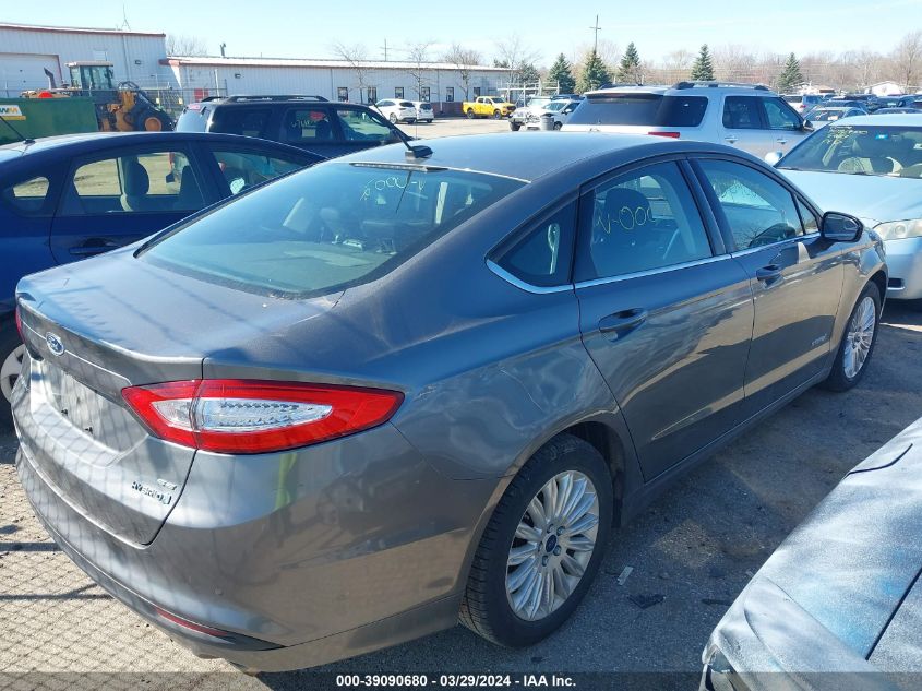 3FA6P0LU9ER390002 | 2014 FORD FUSION HYBRID