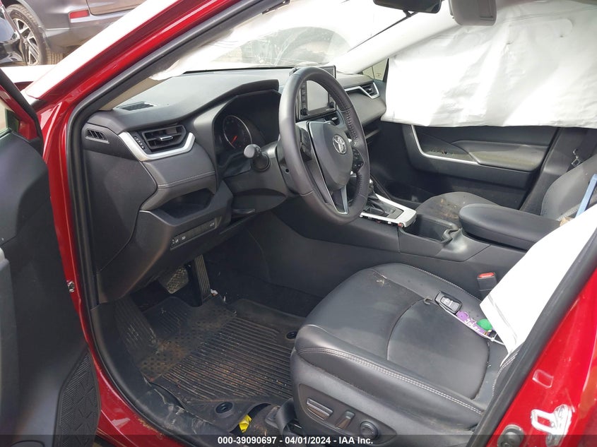 VIN 2T3C1RFV7NW214360 2022 TOYOTA RAV4 XLE PREMIUM