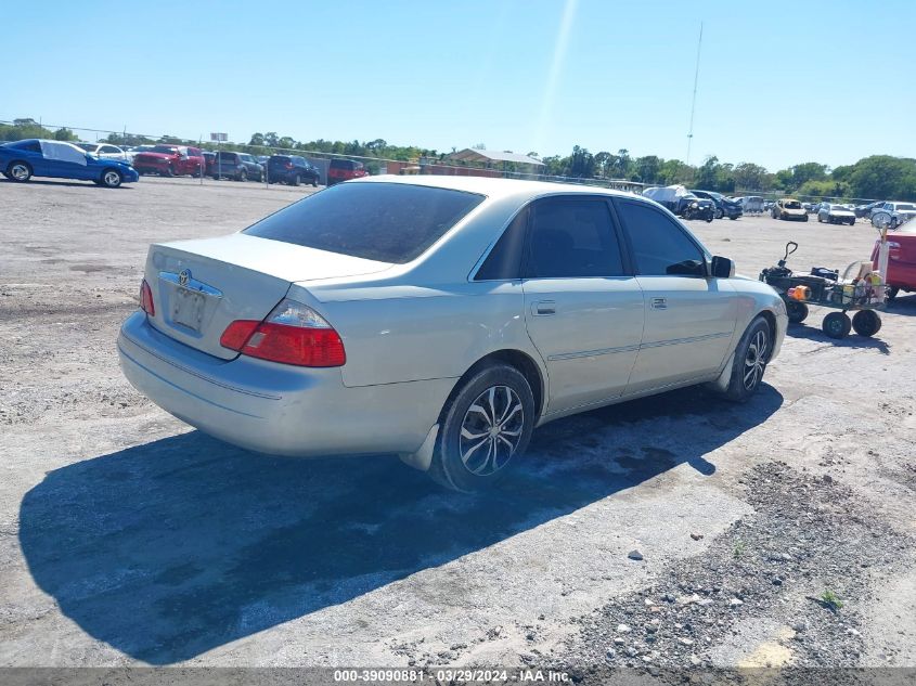 4T1BF28B13U277757 | 2003 TOYOTA AVALON