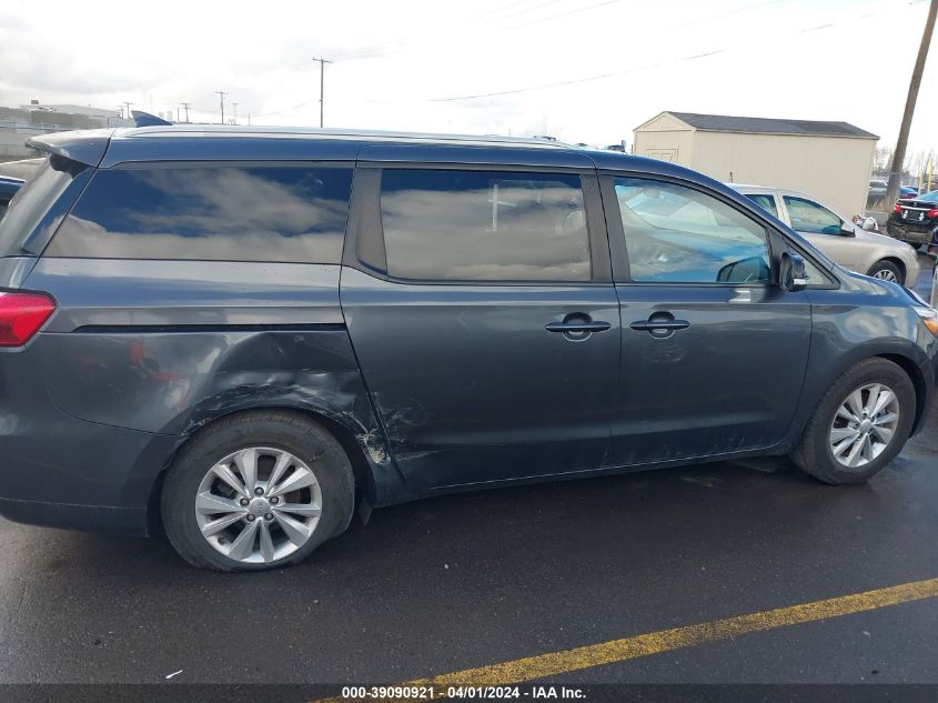 2015 Kia Sedona Lx VIN: KNDMB5C10F6059777 Lot: 39090921