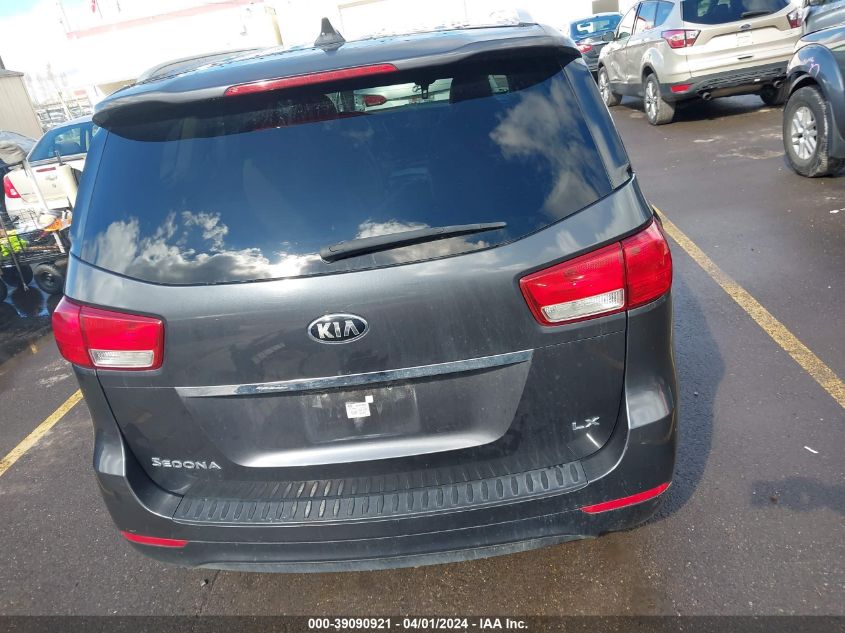 2015 Kia Sedona Lx VIN: KNDMB5C10F6059777 Lot: 39090921