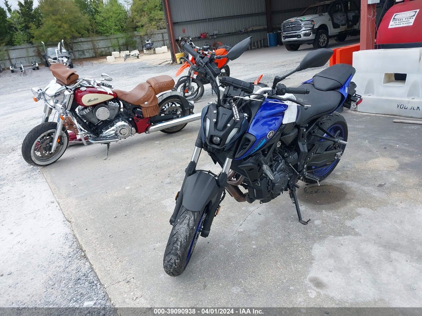 VIN JYARM32E2NA006188 2022 YAMAHA MT07