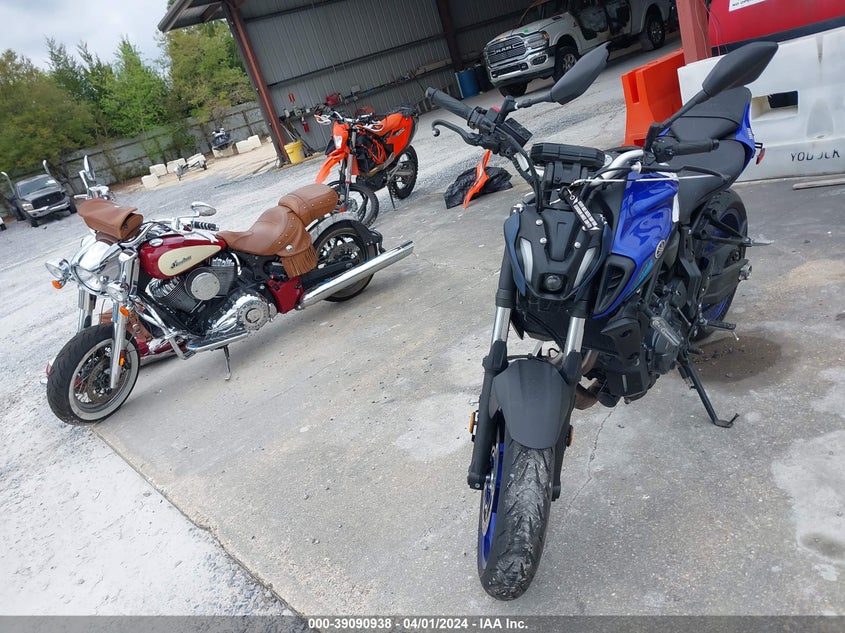 VIN JYARM32E2NA006188 2022 YAMAHA MT07