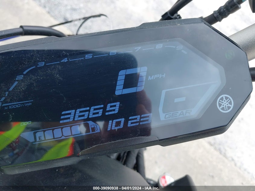 VIN JYARM32E2NA006188 2022 YAMAHA MT07