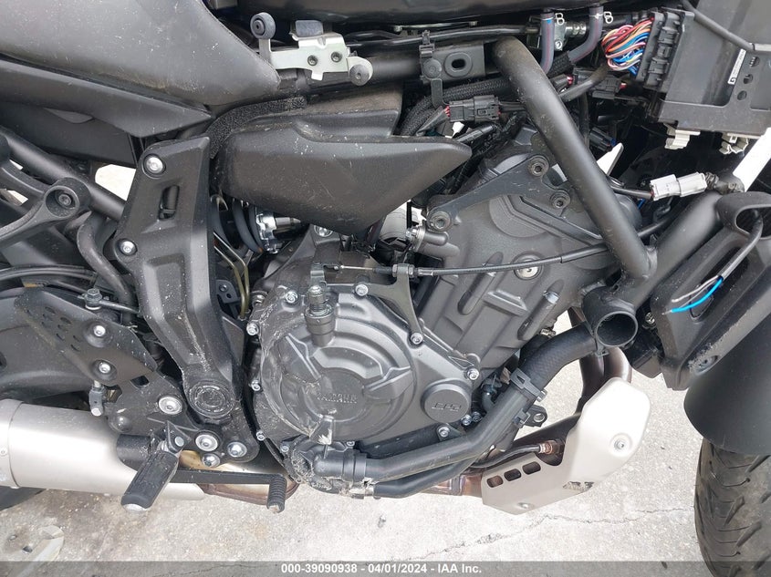 VIN JYARM32E2NA006188 2022 YAMAHA MT07