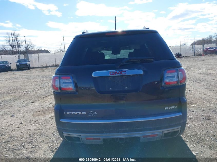 2015 GMC Acadia Denali VIN: 1GKKVTKD3FJ240176 Lot: 39090942