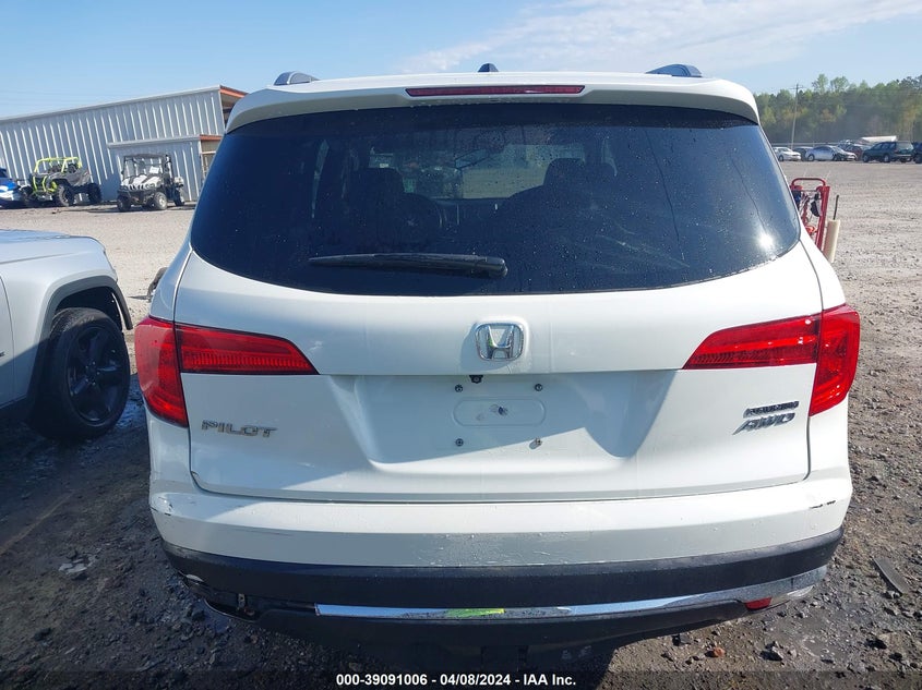 2017 HONDA PILOT TOURING - 5FNYF6H91HB049695