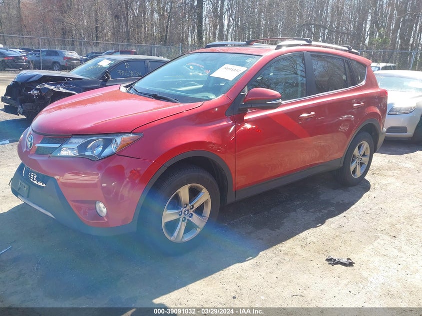 2015 TOYOTA RAV4 XLE - JTMRFREV0FD104388