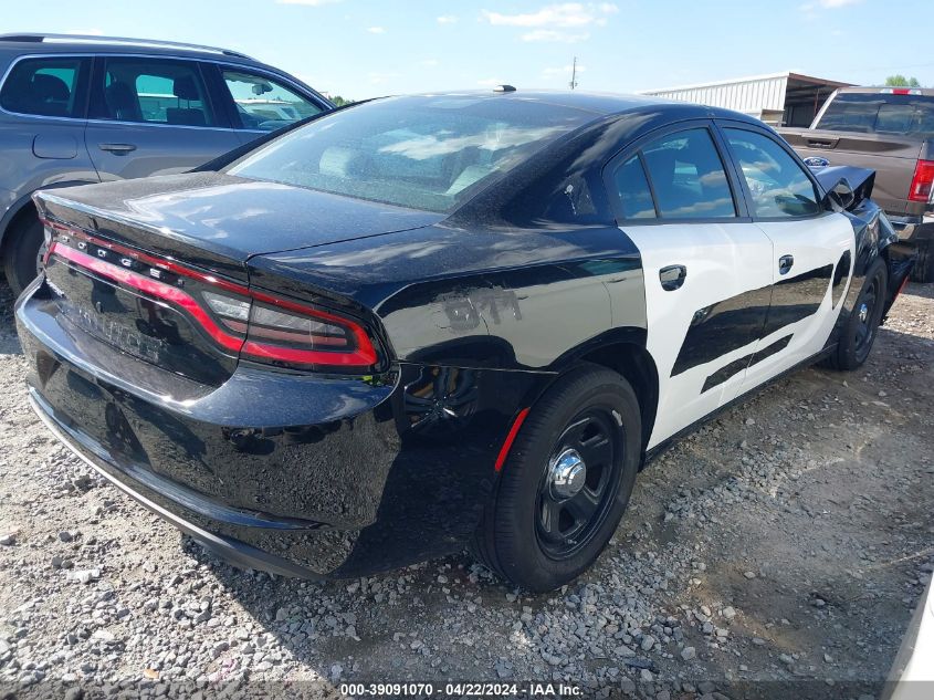 2021 Dodge Charger Police Rwd VIN: 2C3CDXAT6MH584929 Lot: 39091070