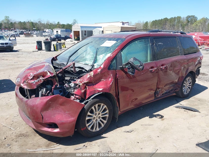 2016 TOYOTA SIENNA VIN: 5TDYK3DC6GS726732