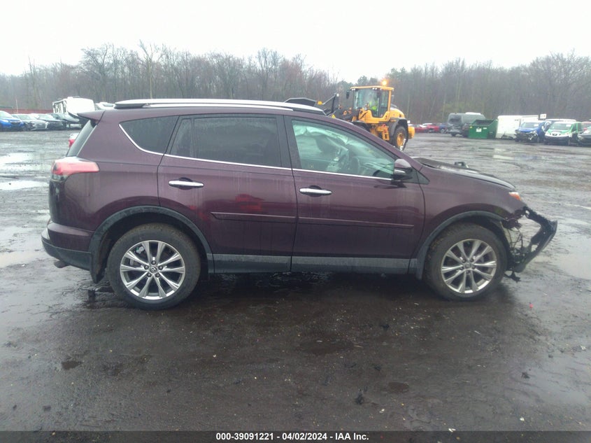 2017 TOYOTA RAV4 LIMITED - 2T3DFREV5HW555414