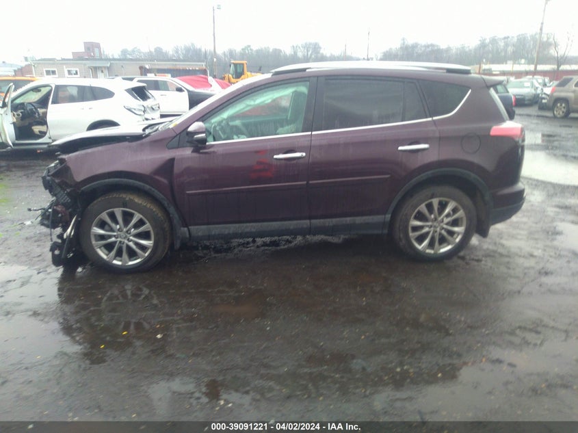2017 TOYOTA RAV4 LIMITED - 2T3DFREV5HW555414