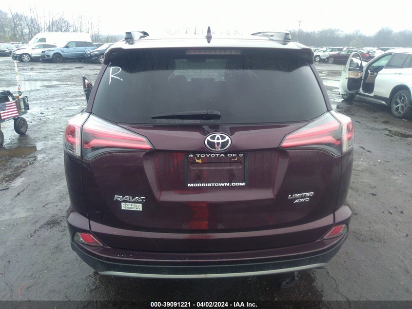 2017 TOYOTA RAV4 LIMITED - 2T3DFREV5HW555414