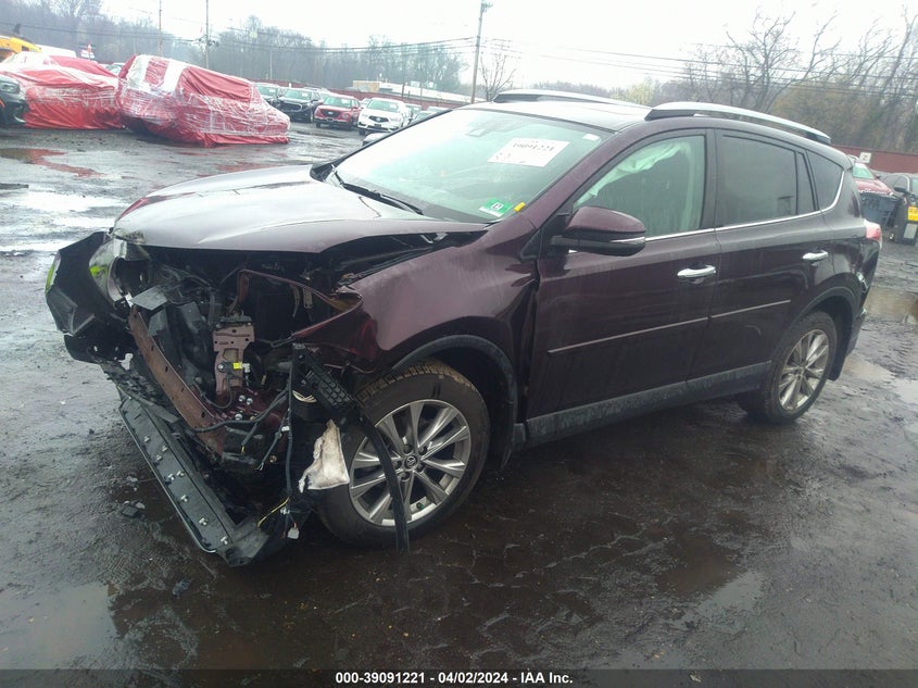 2017 TOYOTA RAV4 LIMITED - 2T3DFREV5HW555414