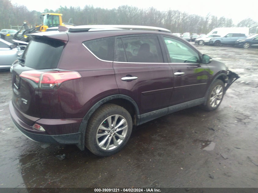 2017 TOYOTA RAV4 LIMITED - 2T3DFREV5HW555414