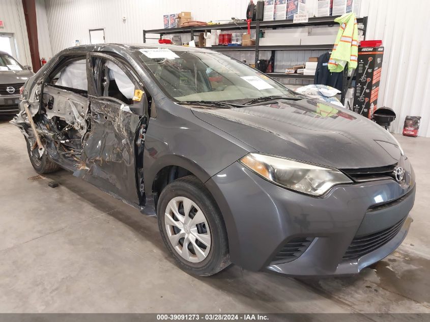 2015 Toyota Corolla L VIN: 5YFBURHE8FP343686 Lot: 39091273