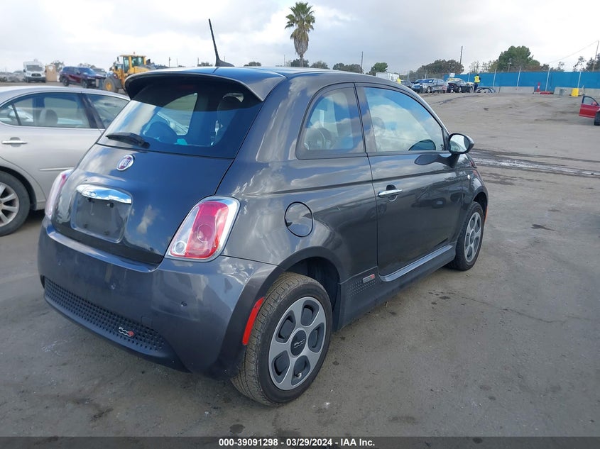 2016 Fiat 500E Battery Electric VIN: 3C3CFFGE9GT170343 Lot: 39091298