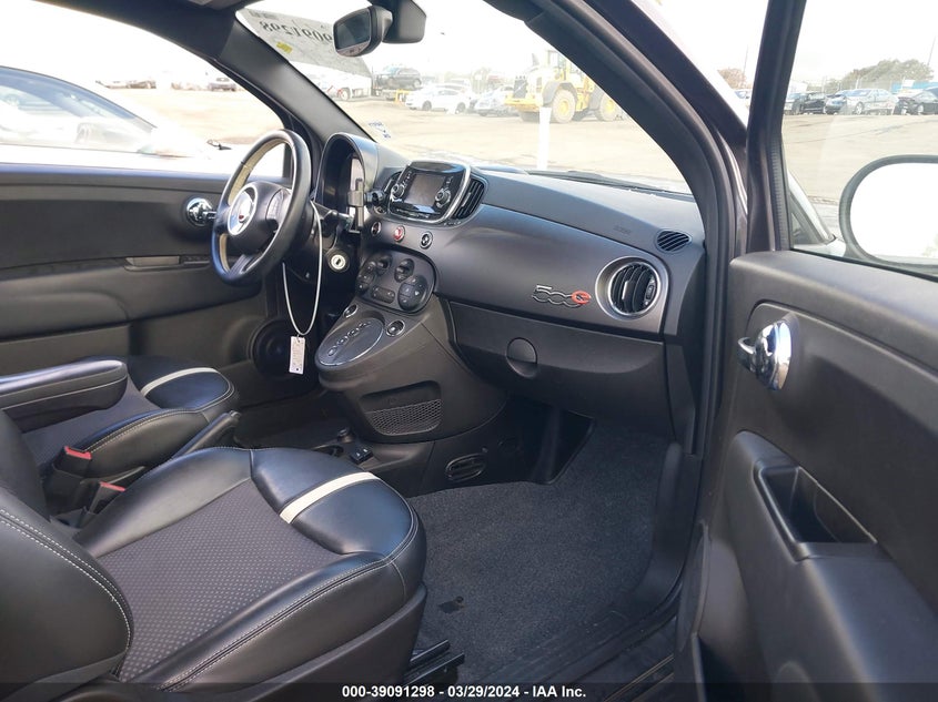 2016 Fiat 500E Battery Electric VIN: 3C3CFFGE9GT170343 Lot: 39091298