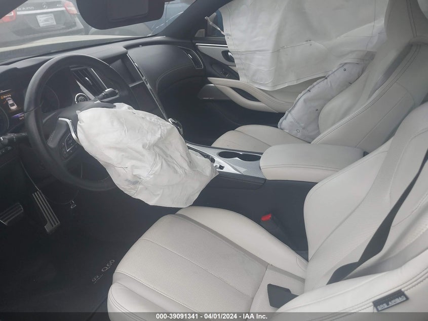 2018 Infiniti Q60 3.0T Red Sport 400 VIN: JN1FV7EK0JM530996 Lot: 39091341