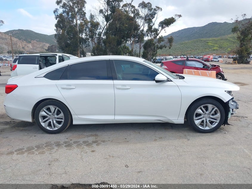 VIN 1HGCV1F10KA073453 2019 HONDA ACCORD LX