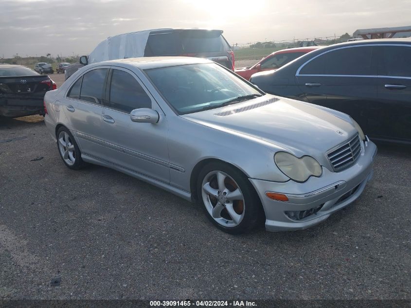 2006 Mercedes-Benz C 230 Sport VIN: WDBRF52H96A869817 Lot: 39091465