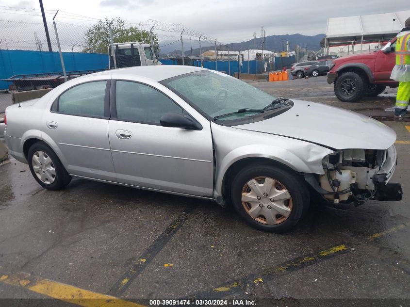 2005 Dodge Stratus Sxt VIN: 1B3EL46X15N558542 Lot: 39091474