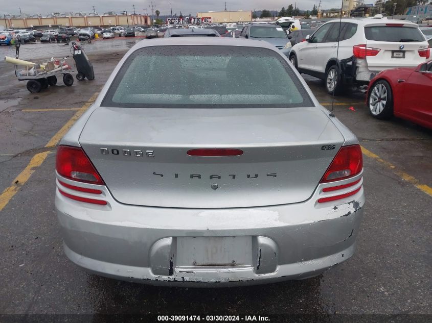 2005 Dodge Stratus Sxt VIN: 1B3EL46X15N558542 Lot: 39091474