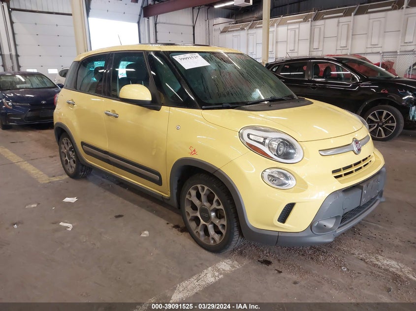 2014 Fiat 500L Trekking VIN: ZFBCFADH5EZ013690 Lot: 39091525