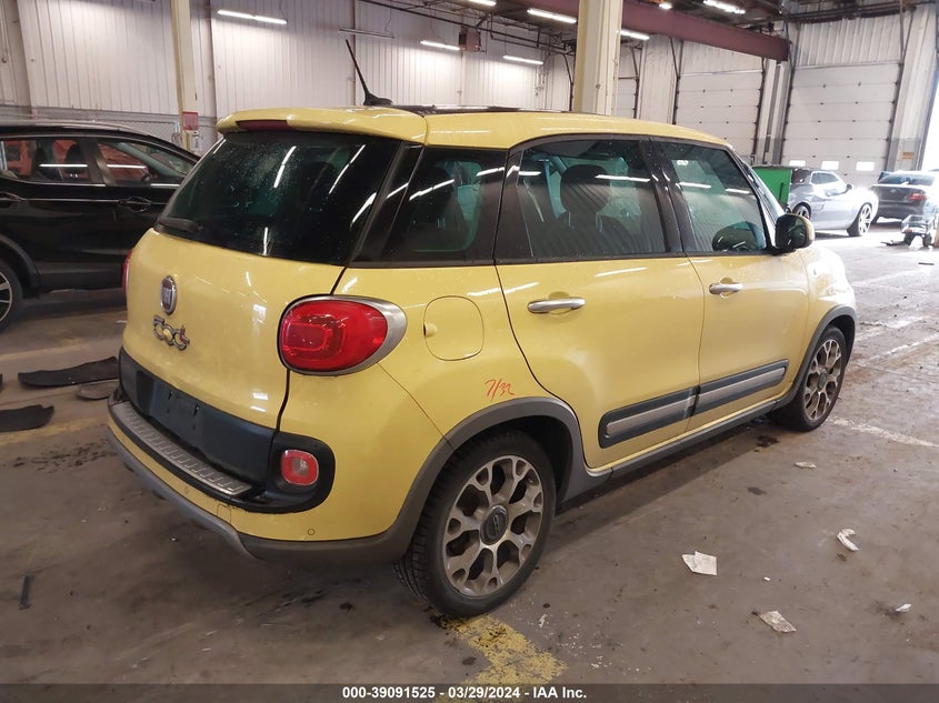 2014 Fiat 500L Trekking VIN: ZFBCFADH5EZ013690 Lot: 39091525