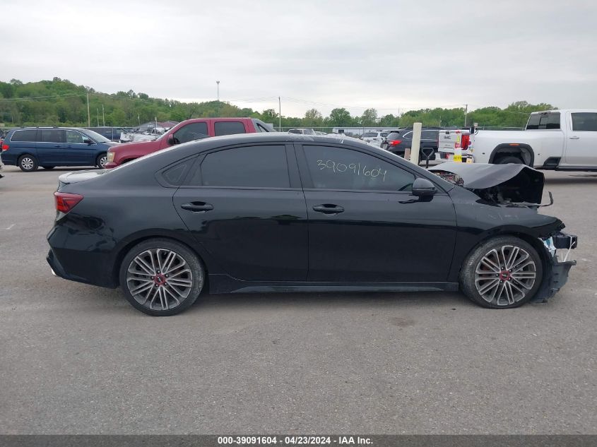 2022 Kia Forte Gt VIN: 3KPF44AC7NE502548 Lot: 39091604