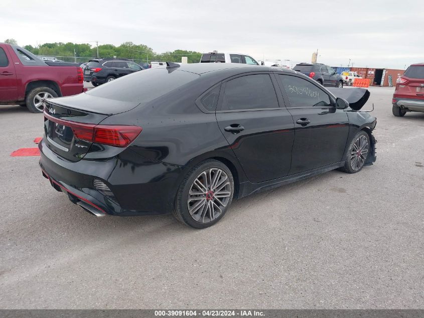 2022 Kia Forte Gt VIN: 3KPF44AC7NE502548 Lot: 39091604