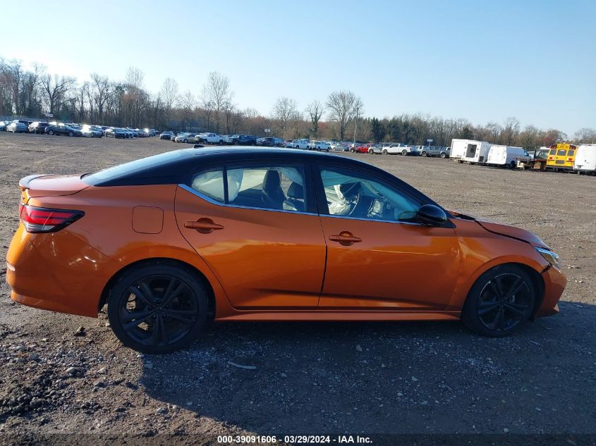 2020 Nissan Sentra Sr Xtronic Cvt VIN: 3N1AB8DVXLY272345 Lot: 39091606