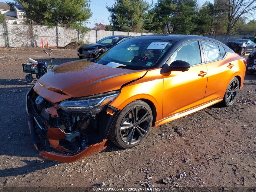 2020 Nissan Sentra Sr Xtronic Cvt VIN: 3N1AB8DVXLY272345 Lot: 39091606