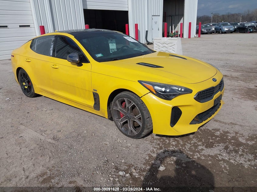 2018 Kia Stinger Gt2 VIN: KNAE55LCXJ6021542 Lot: 39091628