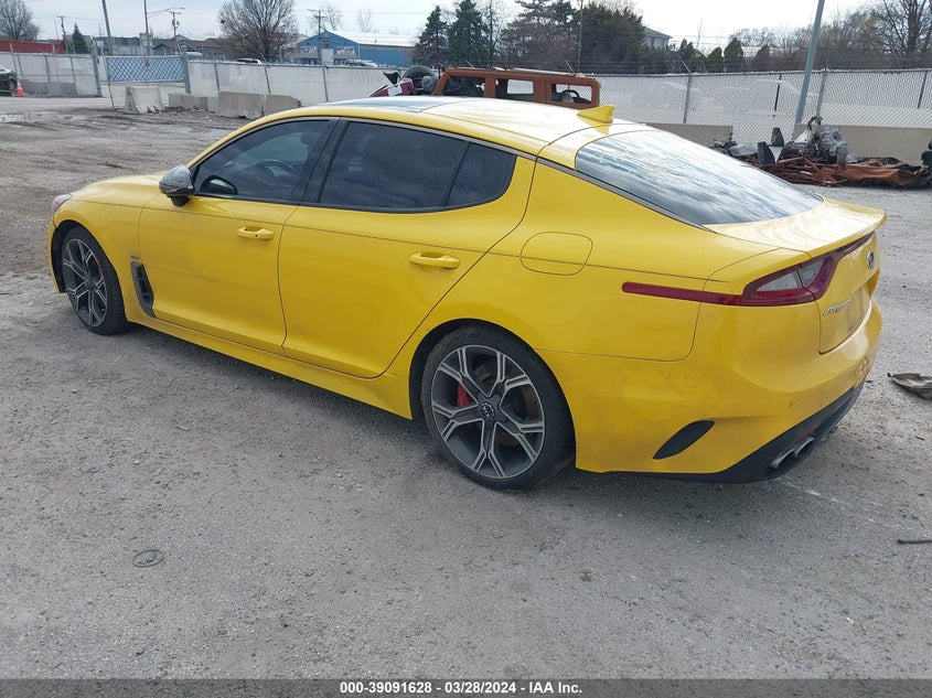 2018 Kia Stinger Gt2 VIN: KNAE55LCXJ6021542 Lot: 39091628