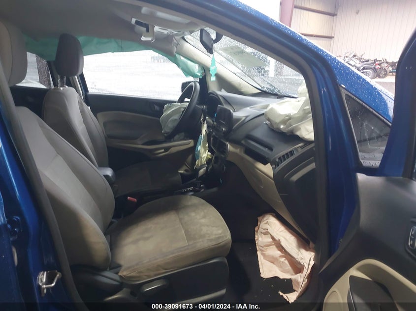 VIN MAJ6P1SL6JC196650 2018 FORD ECOSPORT S