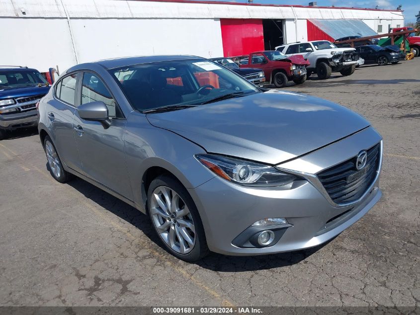 2014 MAZDA MAZDA3 S GRAND TOURING - JM1BM1W35E1150742