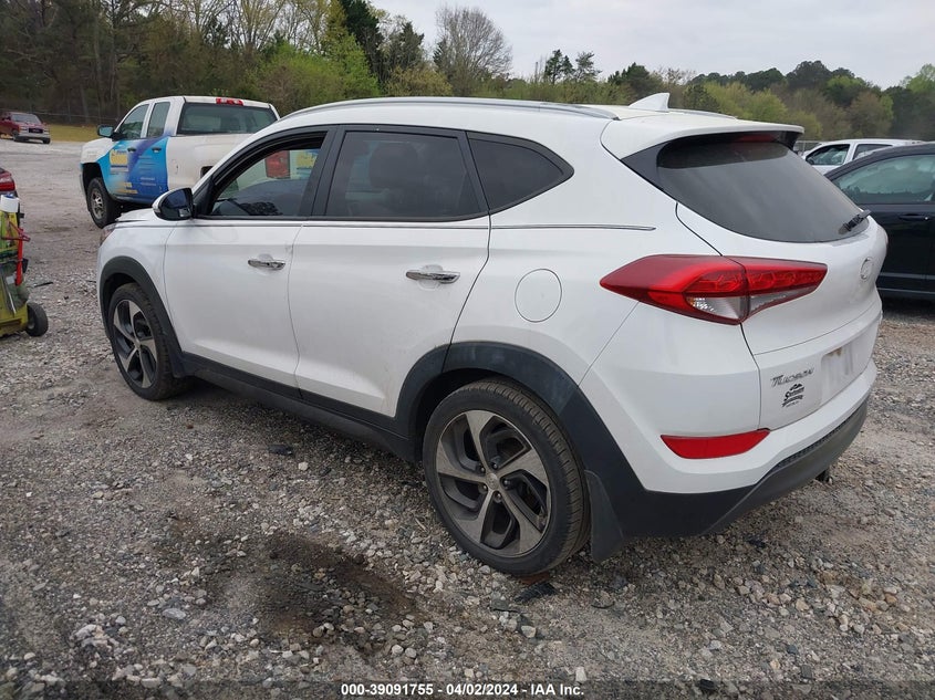 2016 HYUNDAI TUCSON LIMITED/SPORT AND ECO/SE - KM8J33A24GU112506