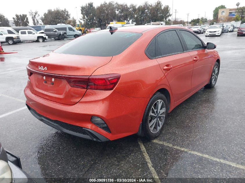 2023 Kia Forte Lxs VIN: 3KPF24AD7PE597937 Lot: 39091759