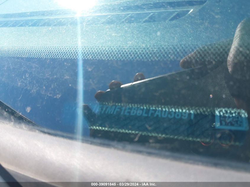 2020 Ford F-150 Xl VIN: 1FTMF1EB6LFA03891 Lot: 39091845