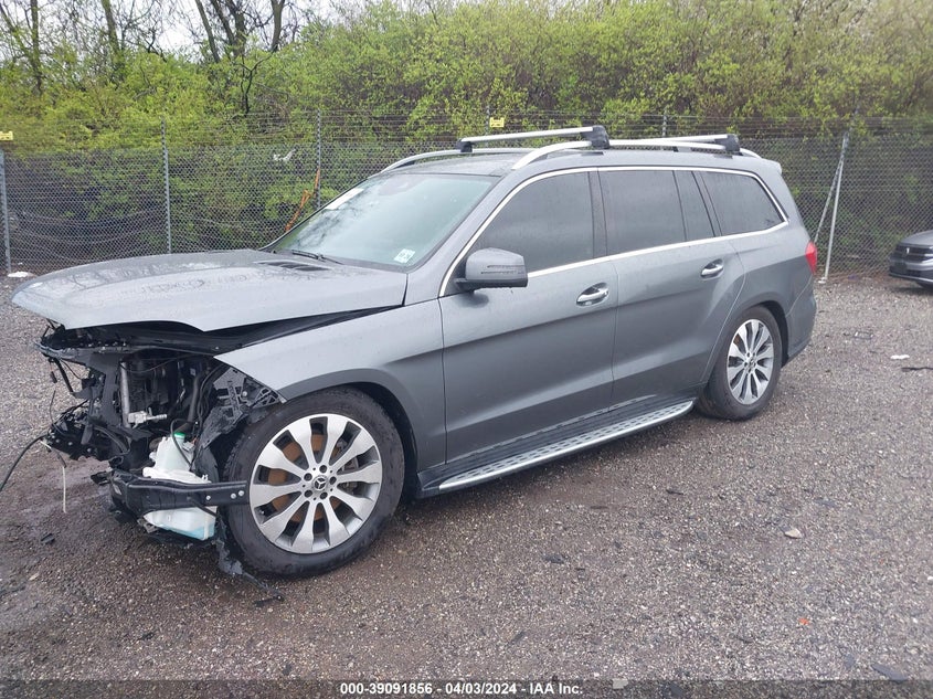 2019 Mercedes-Benz Gls 450 4Matic VIN: 4JGDF6EE9KB236415 Lot: 39091856