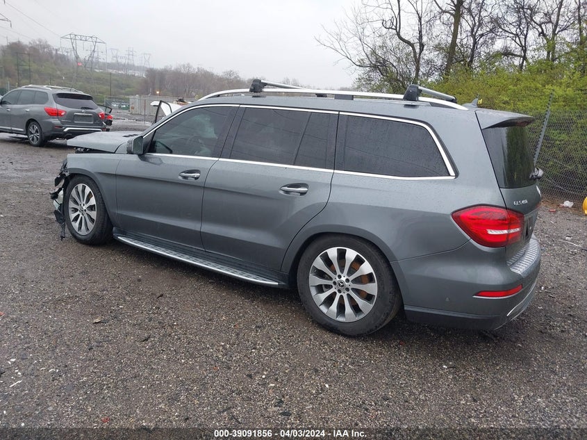 2019 Mercedes-Benz Gls 450 4Matic VIN: 4JGDF6EE9KB236415 Lot: 39091856