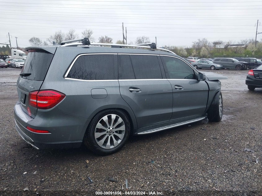 2019 Mercedes-Benz Gls 450 4Matic VIN: 4JGDF6EE9KB236415 Lot: 39091856