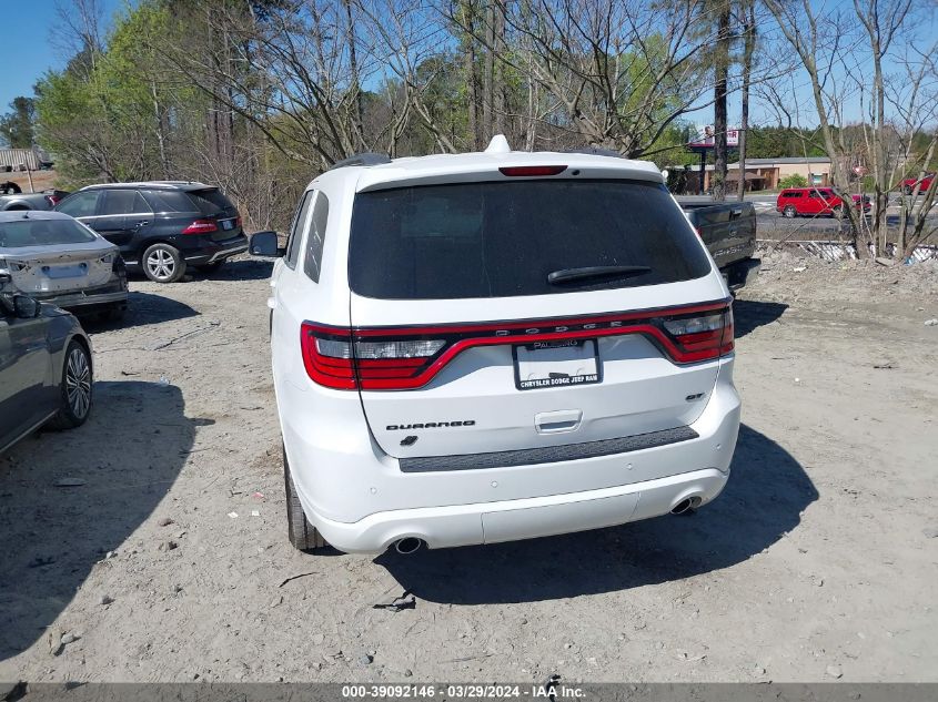 2018 Dodge Durango Gt Awd VIN: 1C4RDJDG9JC448441 Lot: 39092146