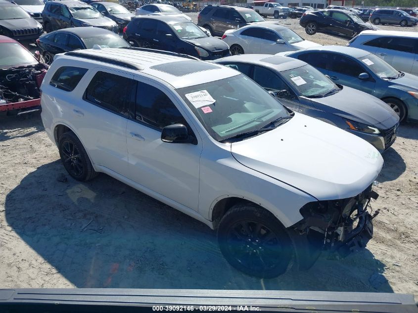 2018 Dodge Durango Gt Awd VIN: 1C4RDJDG9JC448441 Lot: 39092146