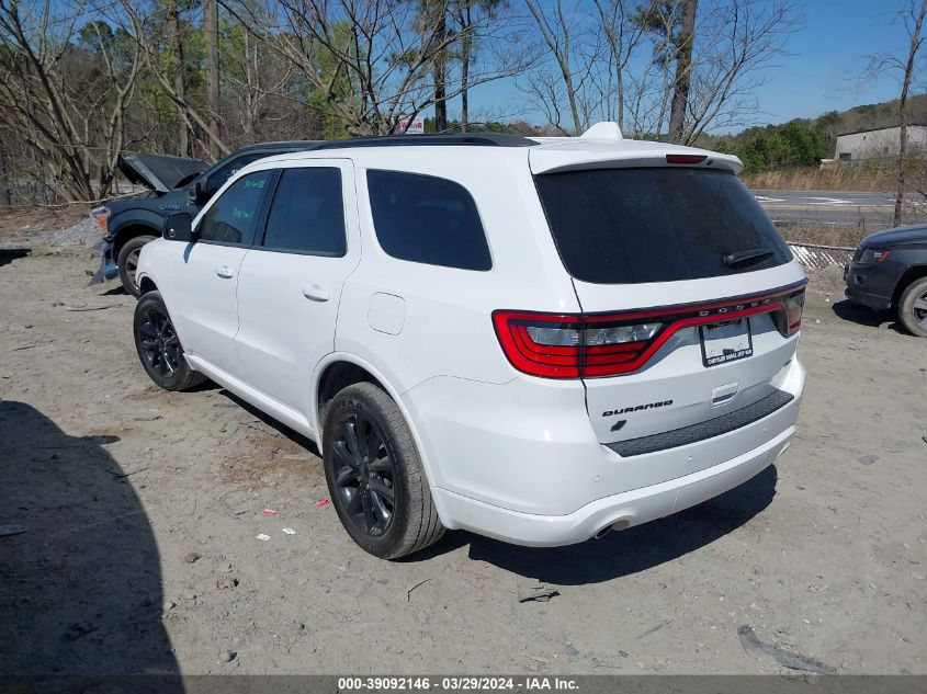 2018 Dodge Durango Gt Awd VIN: 1C4RDJDG9JC448441 Lot: 39092146